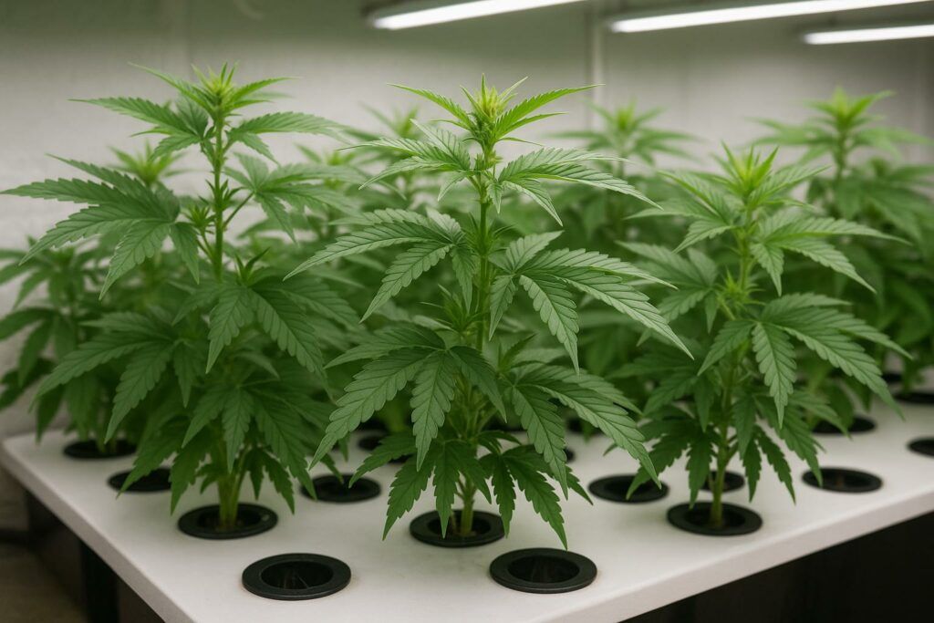 Aeroponiczna uprawa marihuany