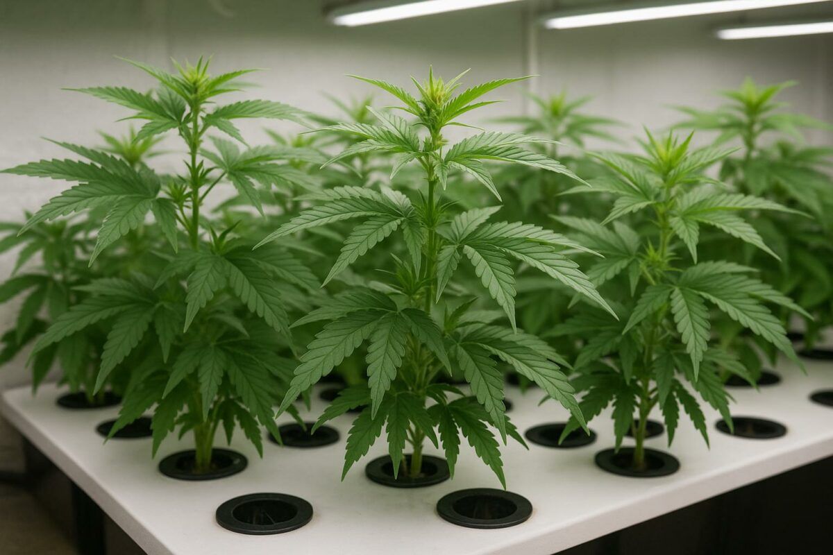 Aeroponiczna uprawa marihuany