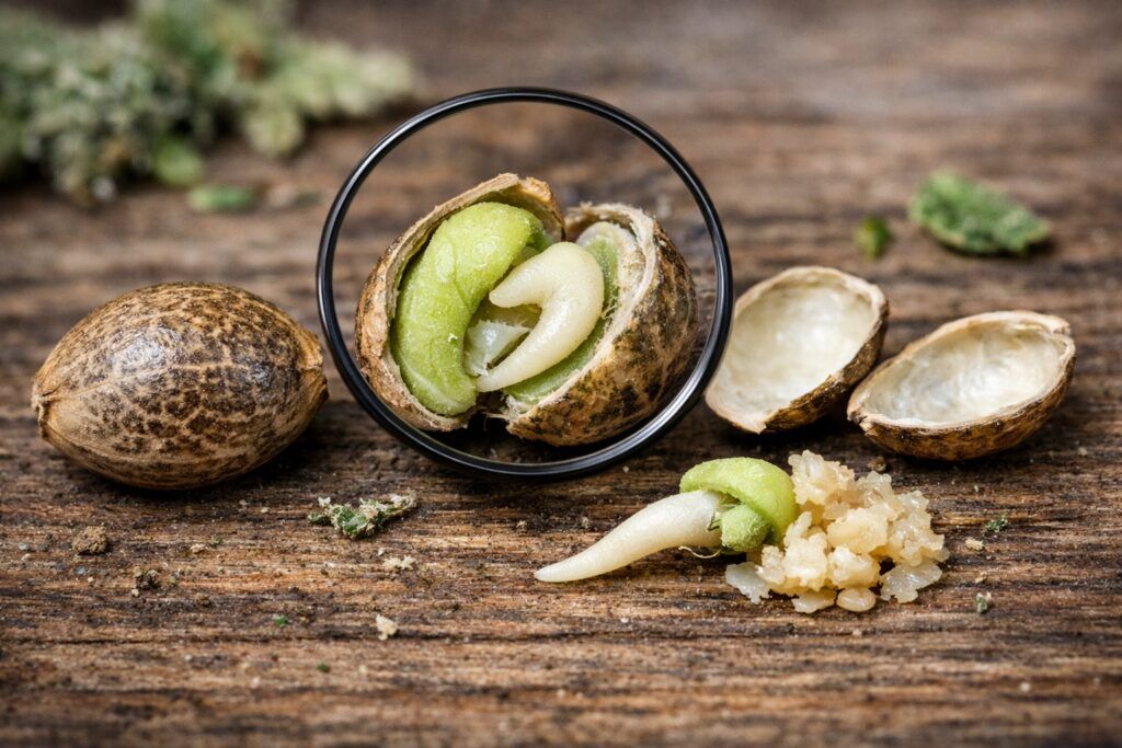 Budowa nasion marihuany