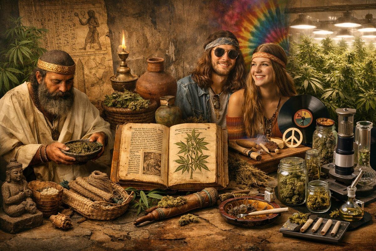 Historia konopi od starozytnosci do wspolczesnosci