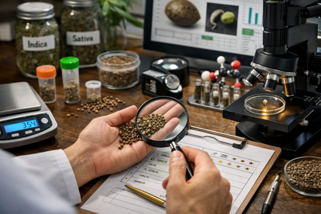 Jak oceniana jest jakość nasion marihuany
