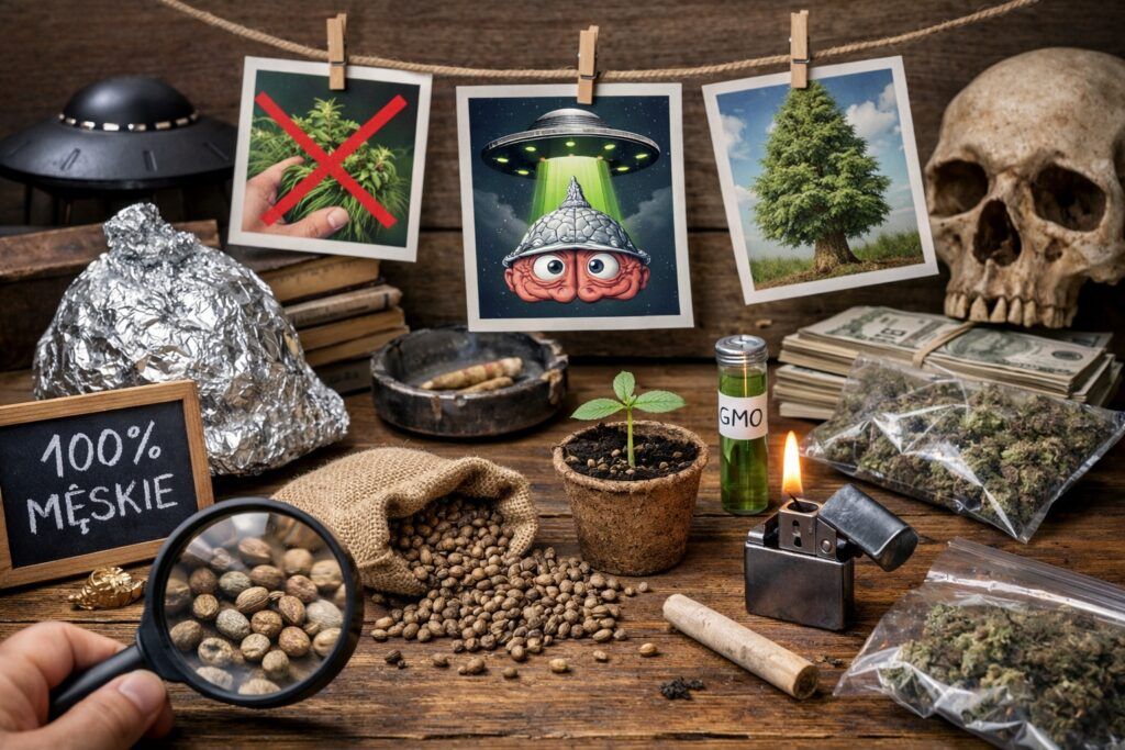 Mity o nasionach marihuany