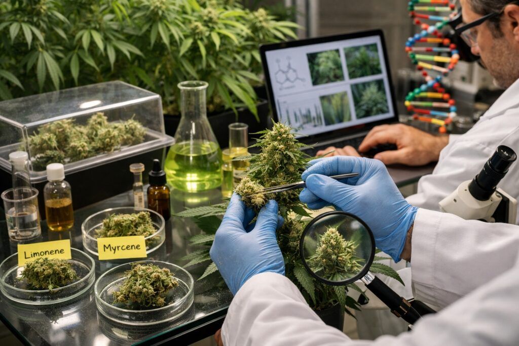 Odmiany bogate w terpeny