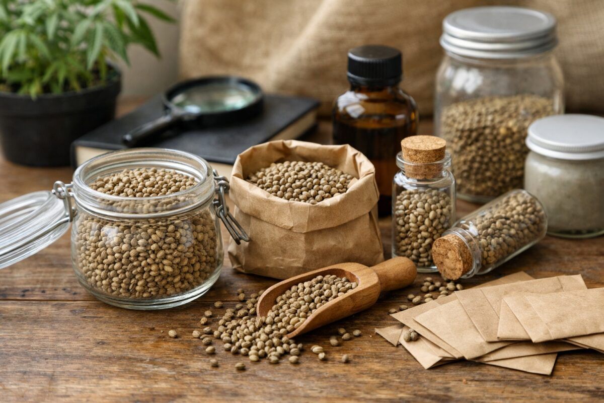 Odpowiednie przechowywanie marihuany