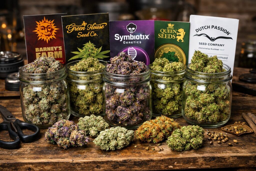 Topowe odmiany marihuany
