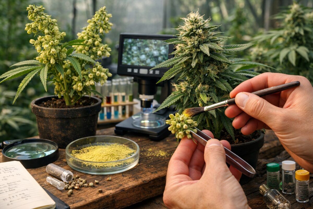 Tworzenie nowych odmian marihuany